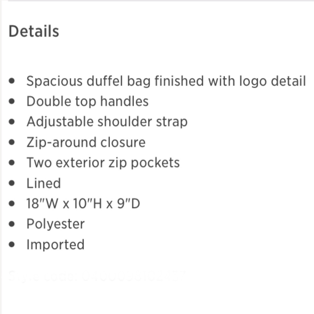 Puma camouflage Duffel Bag - Picture 8 of 8